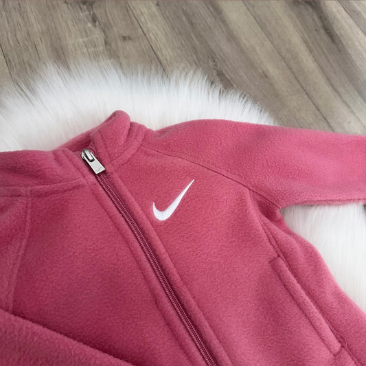 Nike Girls Fleece Jacket - 12M