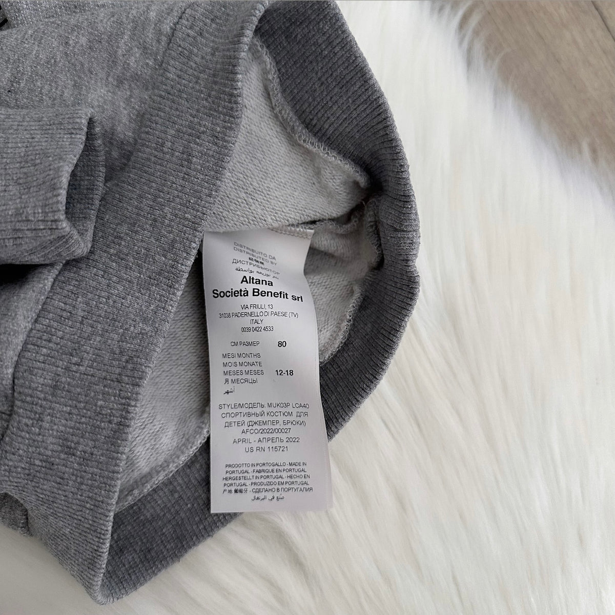 Moschino Boys Jumper - 12/18 months