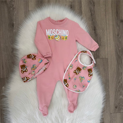 Moschino Girls Babygrow Set - 3/6 months