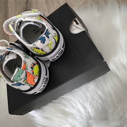 Converse Boys Dinosaur Trainers - 2 UK