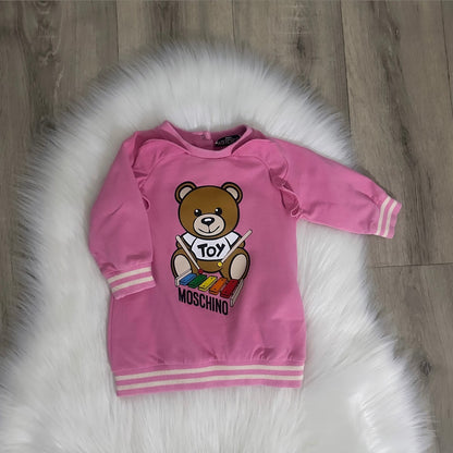 Moschino Girls Jumper Dress - 3/6 months