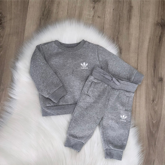 Adidas Boys Tracksuit Set - 3/6 months