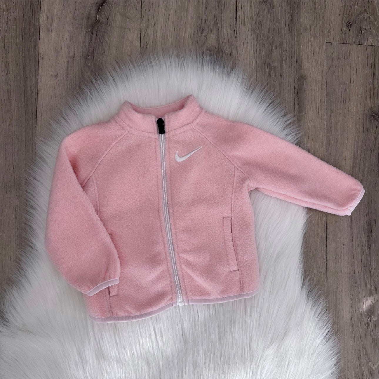 Nike Girls Fleece Jacket - 12M