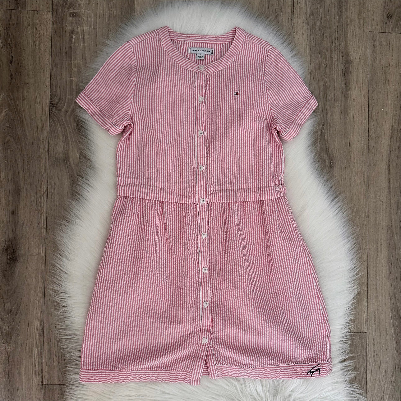 Tommy Hilfiger Girls Dress - Age 8