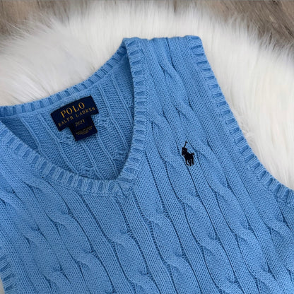 Ralph Lauren Boys Knitted Vest - Age 2
