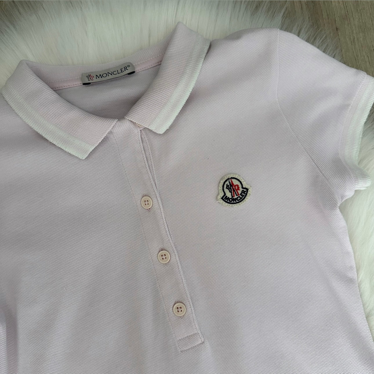 Moncler Girls Polo Shirt - Age 8