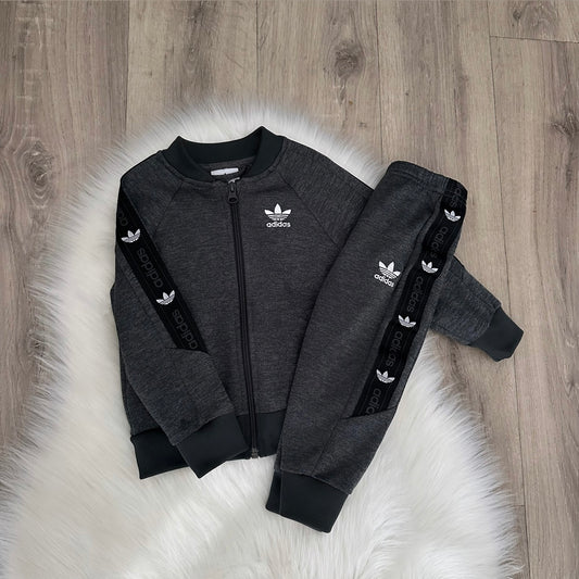 Adidas Boys Tracksuit - 18/24 months