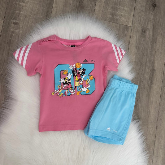 Adidas X Disney Shorts Set - 9/12 months