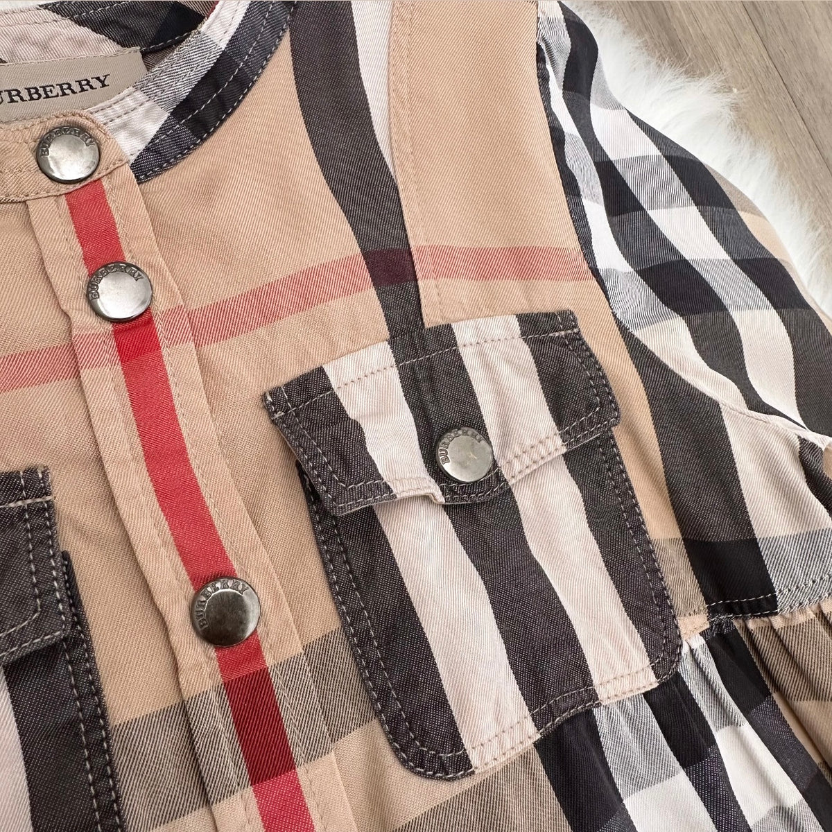 Burberry Vintage Girls Shirt - 18M