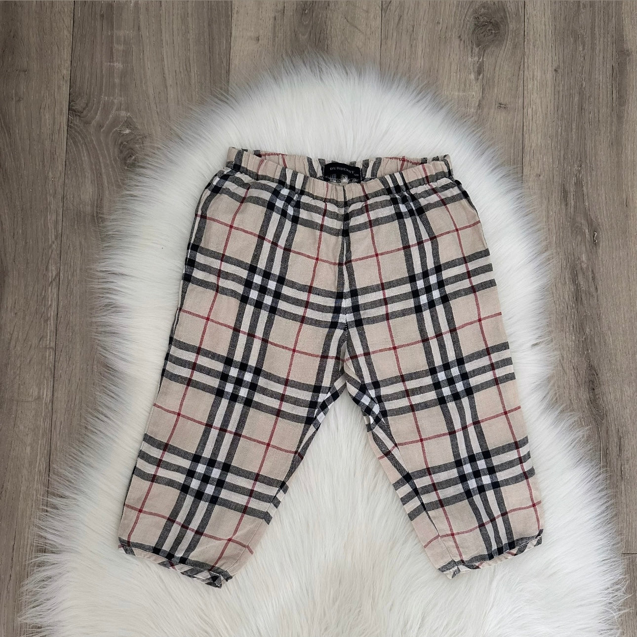Burberry Vintage Linen Trousers - 12M