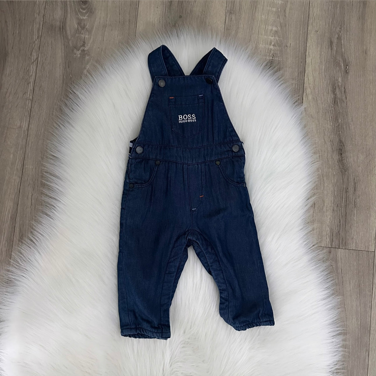 Hugo Boss Boys Dungaree Set