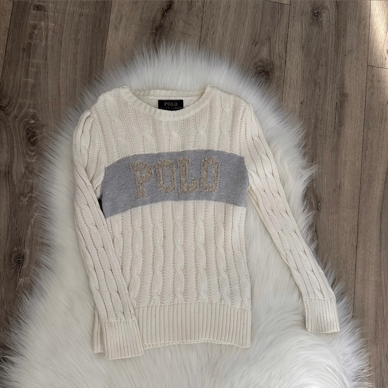Ralph Lauren Girls Jumper - Age 3