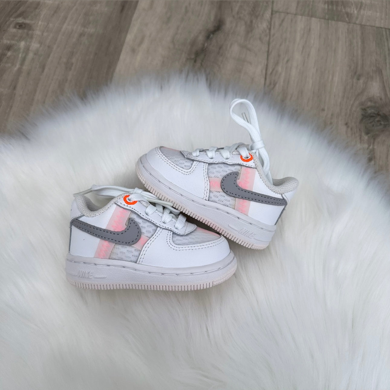 Nike Air Force 1 Girls Trainers - Size 2.5