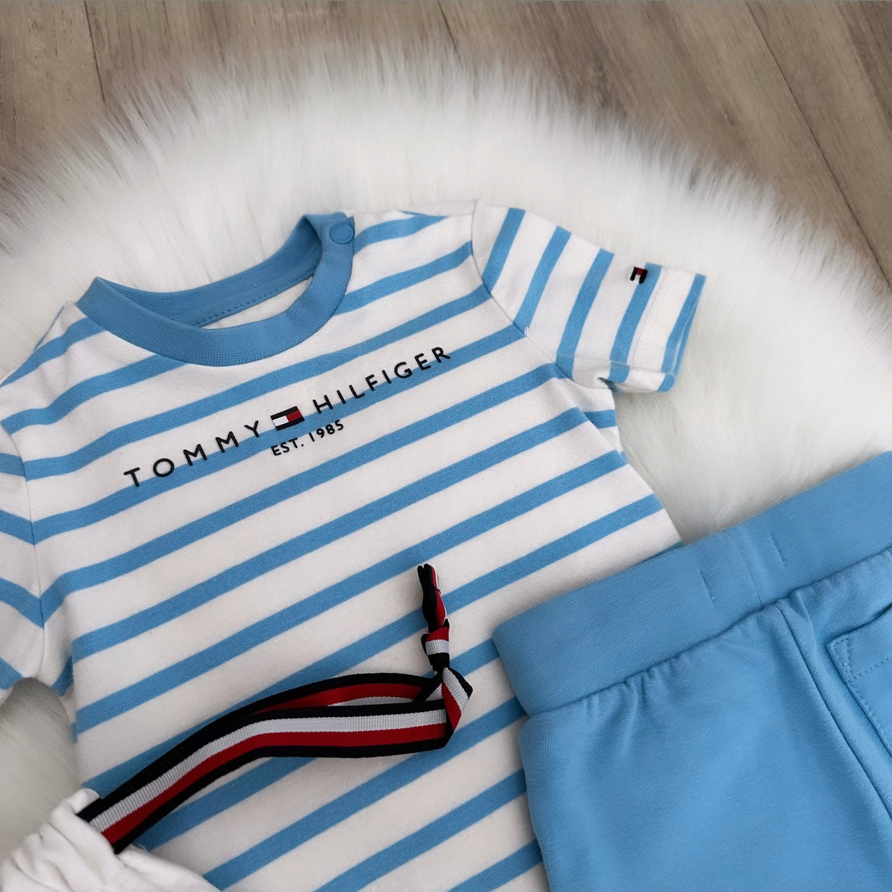 Tommy Hilfiger Boys Shorts Set - 0/3 months