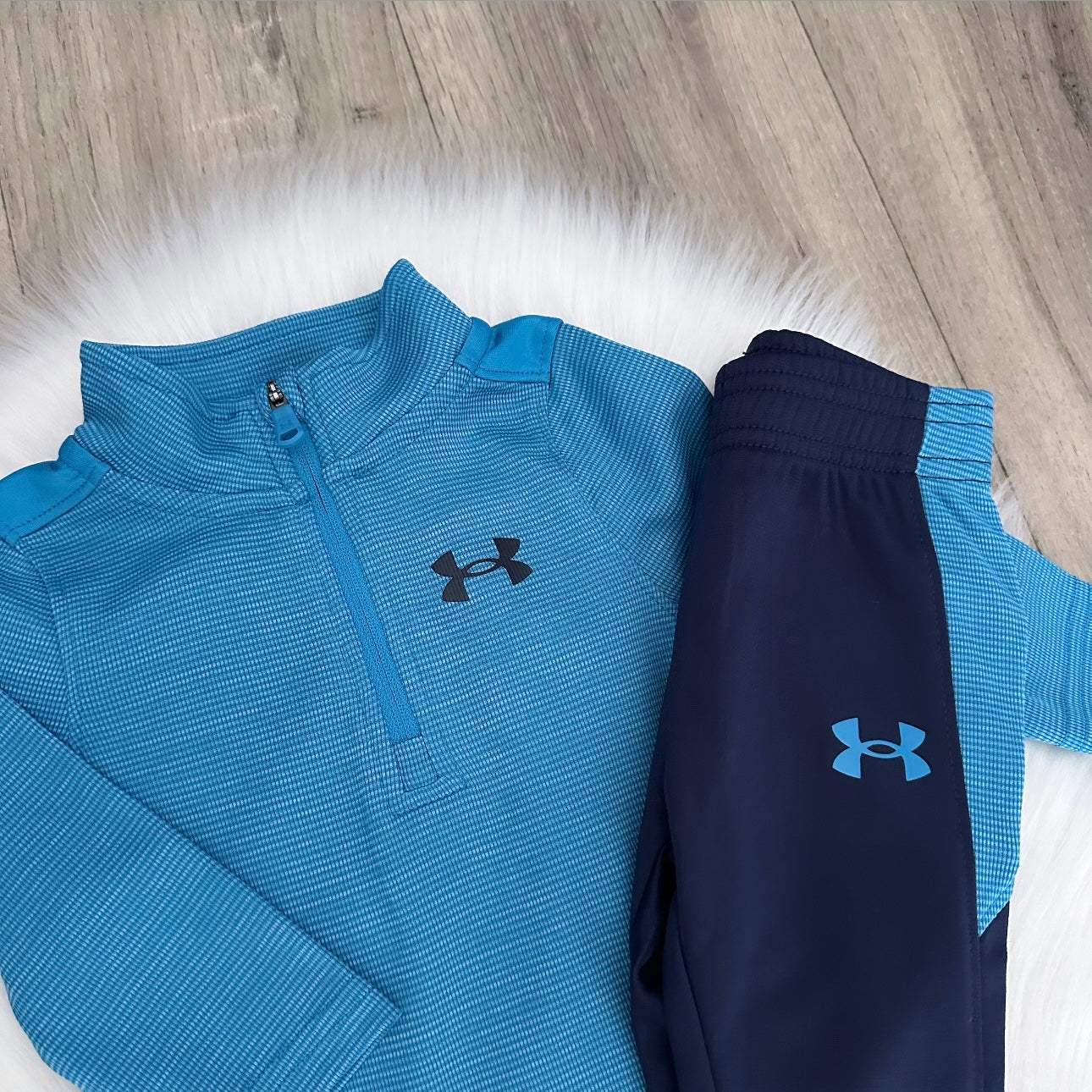 Under Armour Boys Tracksuit Set - 0/3 months