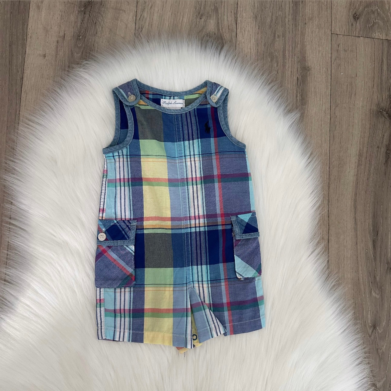 Ralph Lauren Boys Romper - 3M
