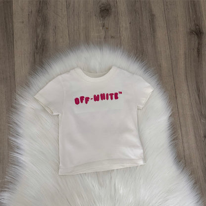 Off-White Unisex T shirt - 6/9 months