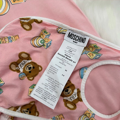 Moschino Girls Babygrow Set - 3/6 months