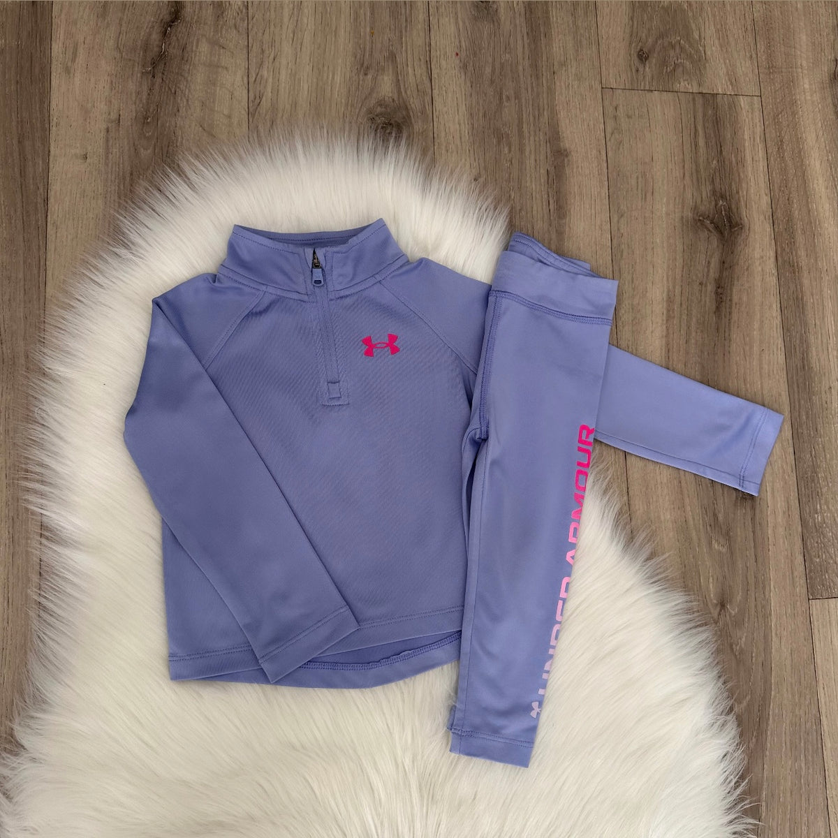 Under Armour Girls Tracksuit - 12/18 months