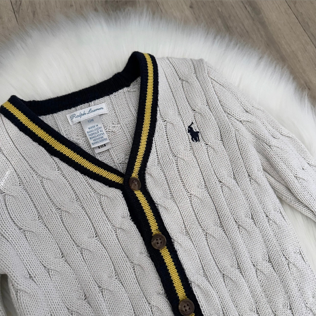 Ralph Lauren Boys Cardigan - 12M