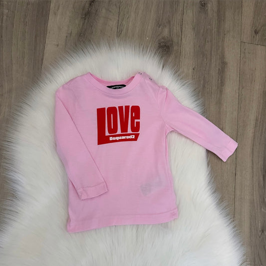 Dsquared2 Girls T shirt - 9M
