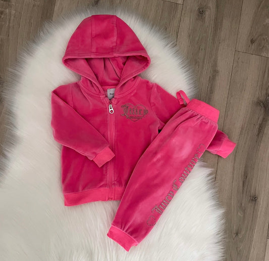 Juicy Couture Girls Tracksuit - 12M