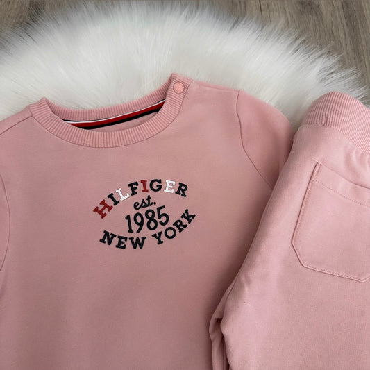 Tommy Hilfiger Girls Tracksuit - 3/6 months