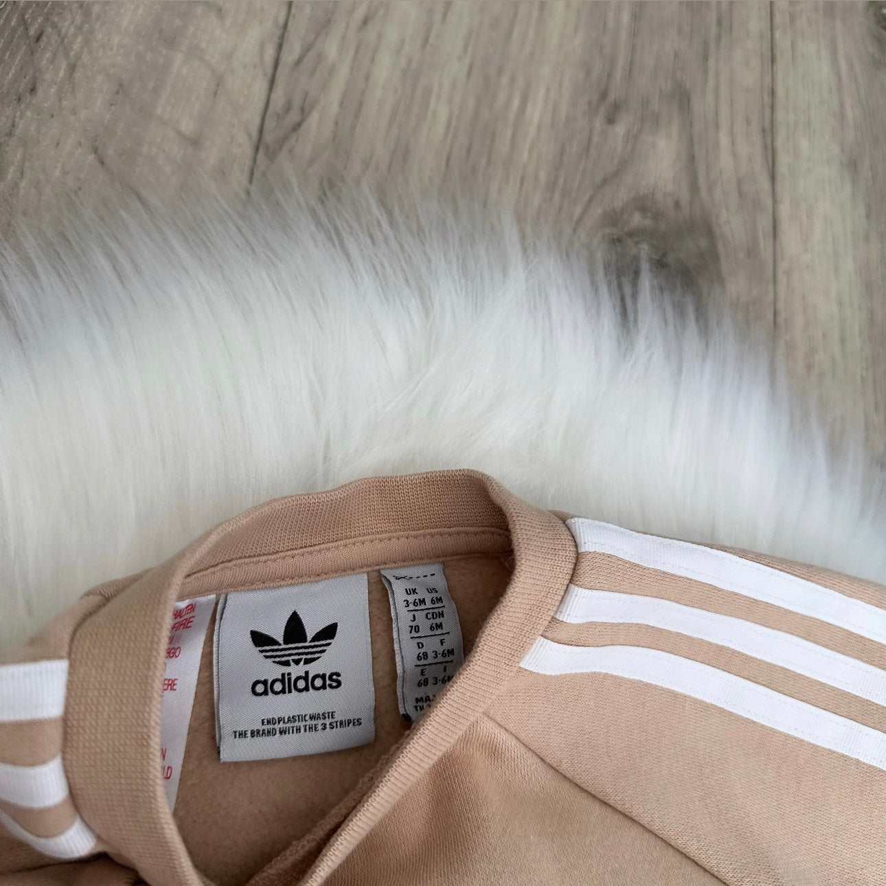 Adidas Boys Tracksuit - 3/6 months