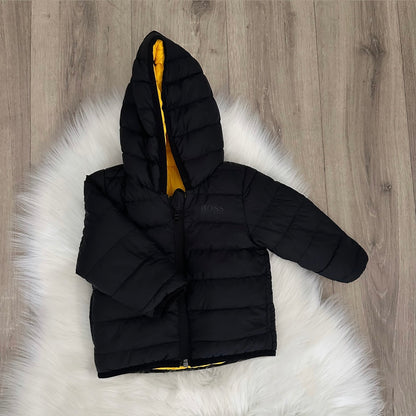 Hugo Boss Boys Reversible Coat - 9M