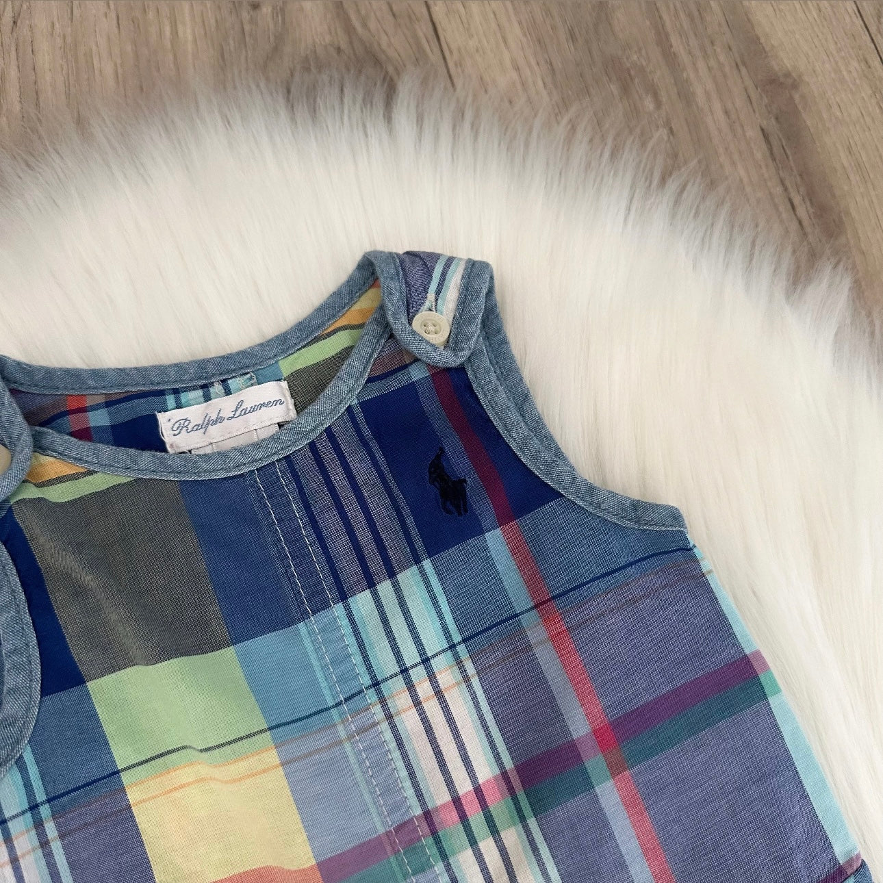 Ralph Lauren Boys Romper - 3M