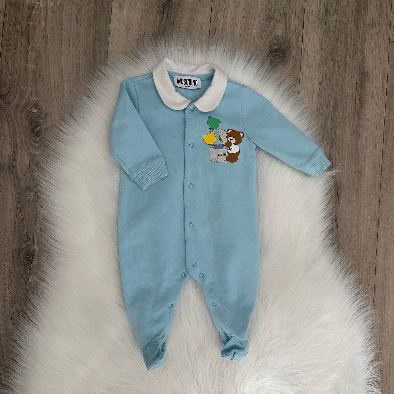 Moschino Boys Babygrow - 1/3 months