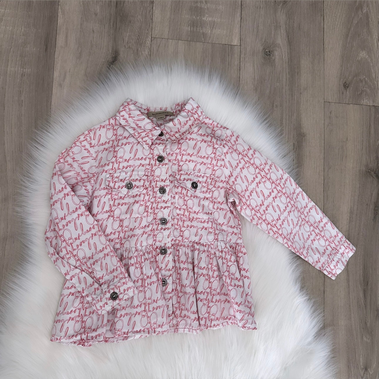 Burberry Girls Shirt - Age 3