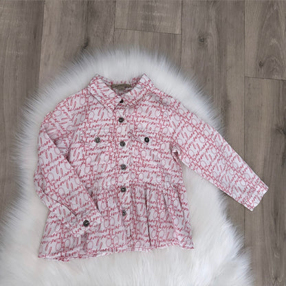 Burberry Girls Shirt - Age 3