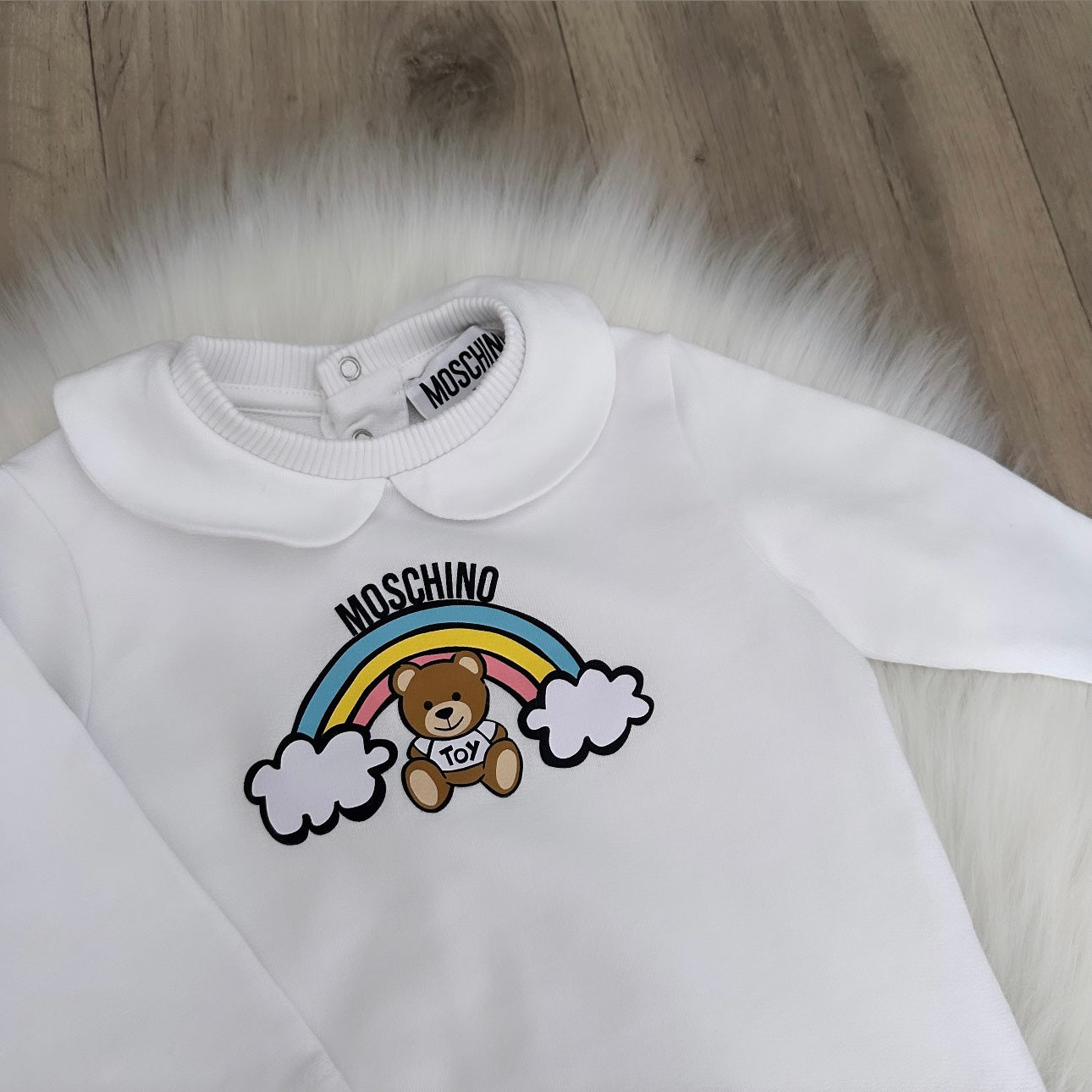 Moschino Unisex Sleepsuit Set - 3/6 months