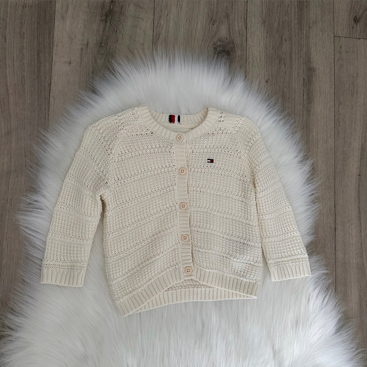 Tommy Hilfiger Unisex Cardigan - 0/3 months