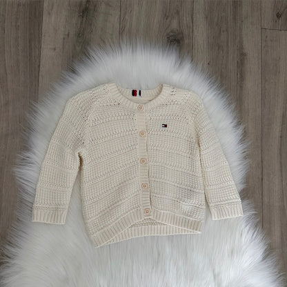 Tommy Hilfiger Unisex Cardigan - 0/3 months