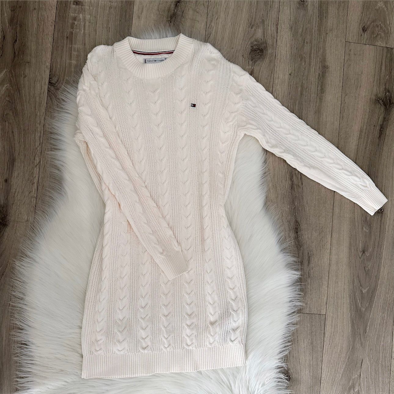 Tommy Hilfiger Girls Jumper Dress - Age 8