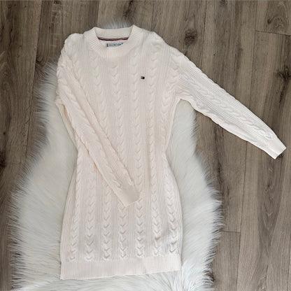 Tommy Hilfiger Girls Jumper Dress - Age 8