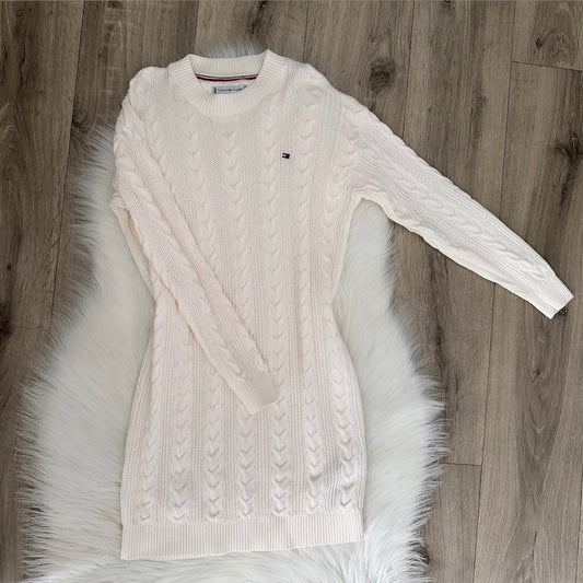 Tommy Hilfiger Girls Jumper Dress - Age 8