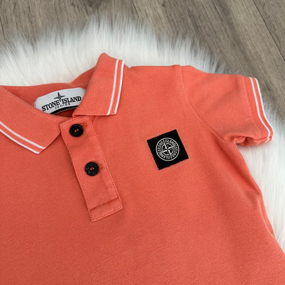 Stone Island Boys Polo Shirt - Age 2