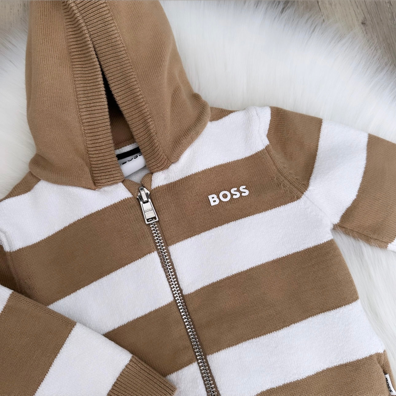 Hugo Boss Boys Knitted Jacket - 6M