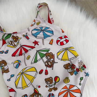 Moschino Girls Swimming Costume - 3/6 months