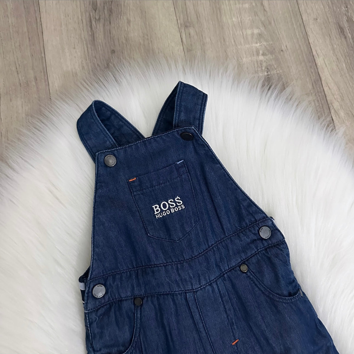 Hugo Boss Boys Dungaree Set