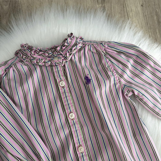 Ralph Lauren Girls Shirt - 9M