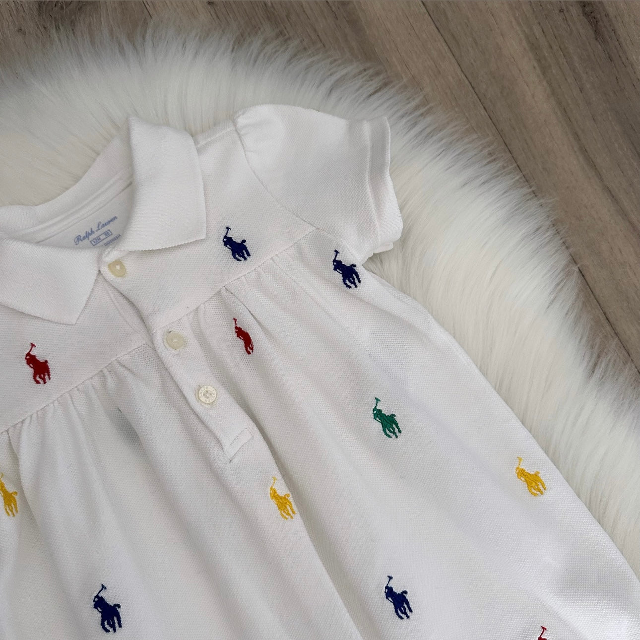 Ralph Lauren Girls Romper - 12M