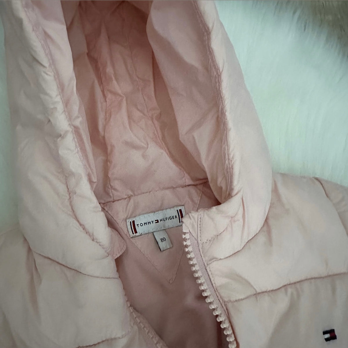 Tommy Hilfiger Girls Coat - 9/12 months