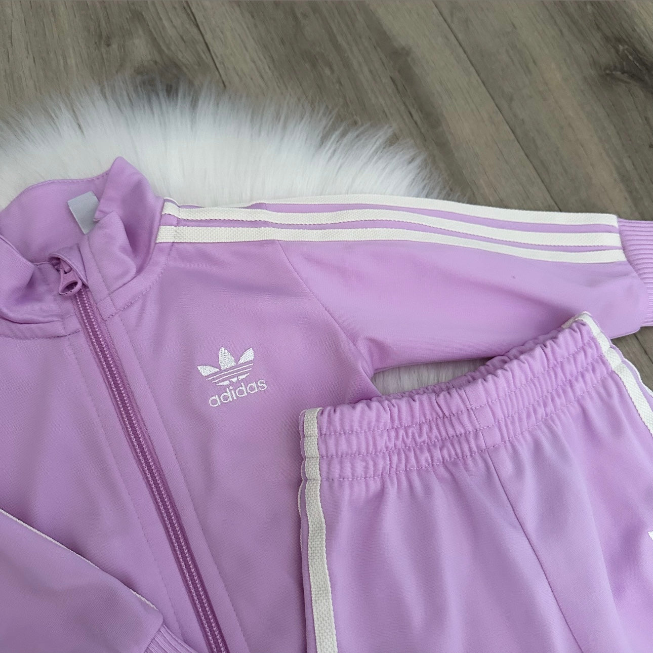 Adidas Originals Girls Tracksuit - 3/6 months