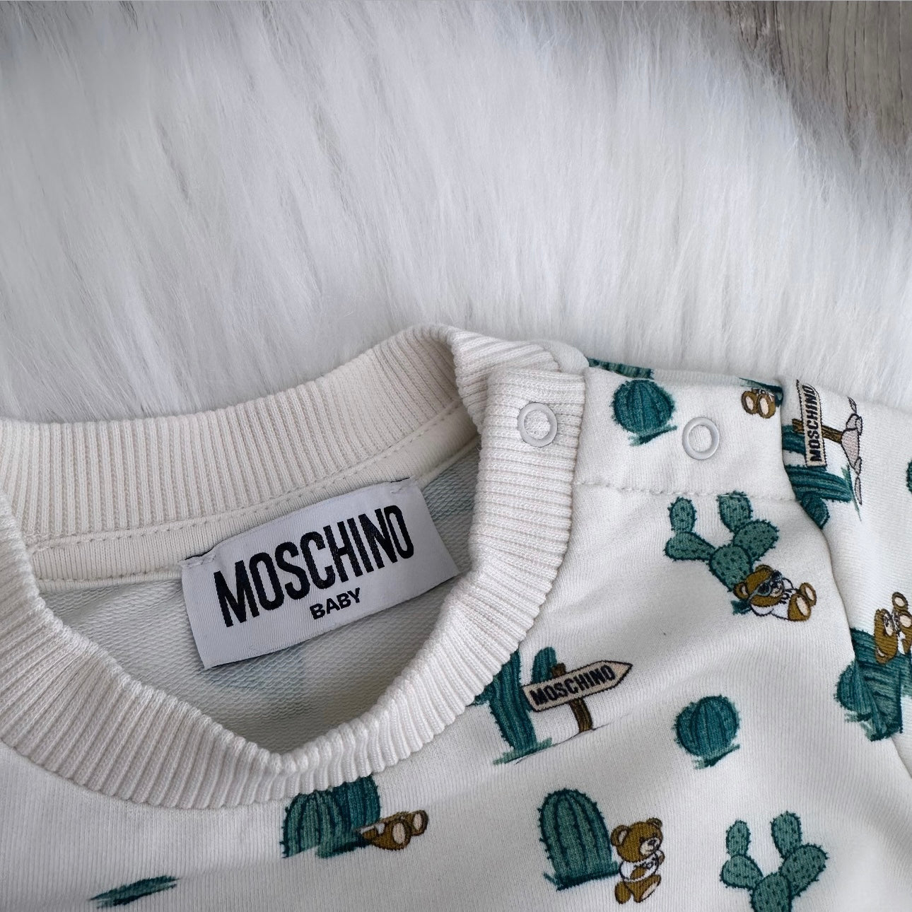 Moschino Boys Shorts Set - 3/6 months