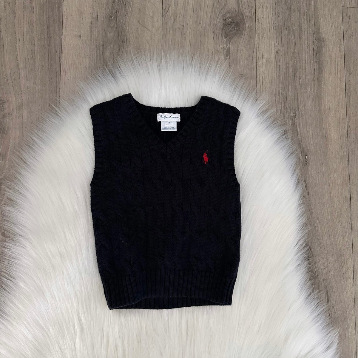 Ralph Lauren Boys Knitted Vest - 12M