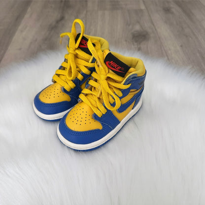 Jordan 1 ‘Reverse Laney’ Boys Trainers - 3.5